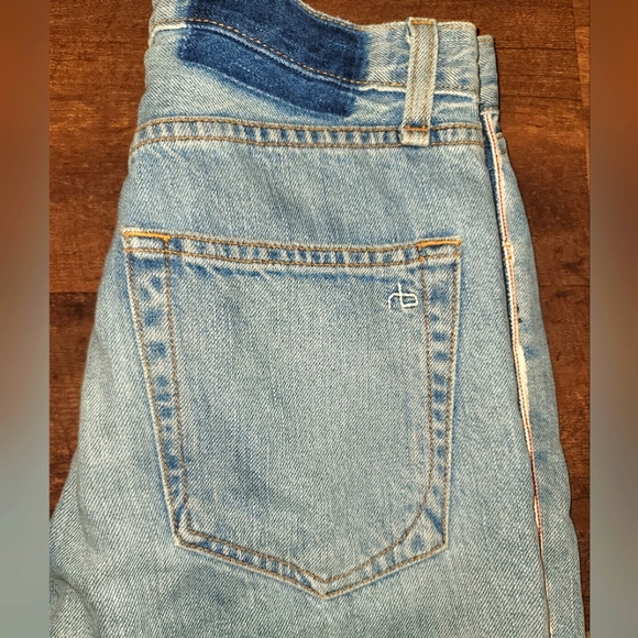 Rag & Bone High Rise Pinebox Olivia Stirrup Jeans - Picture 13 of 14